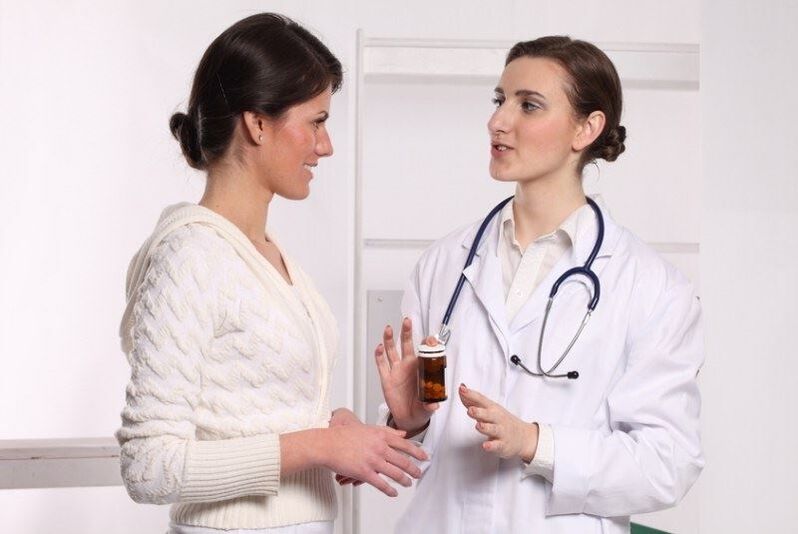 consultation with a doctor about cystitis